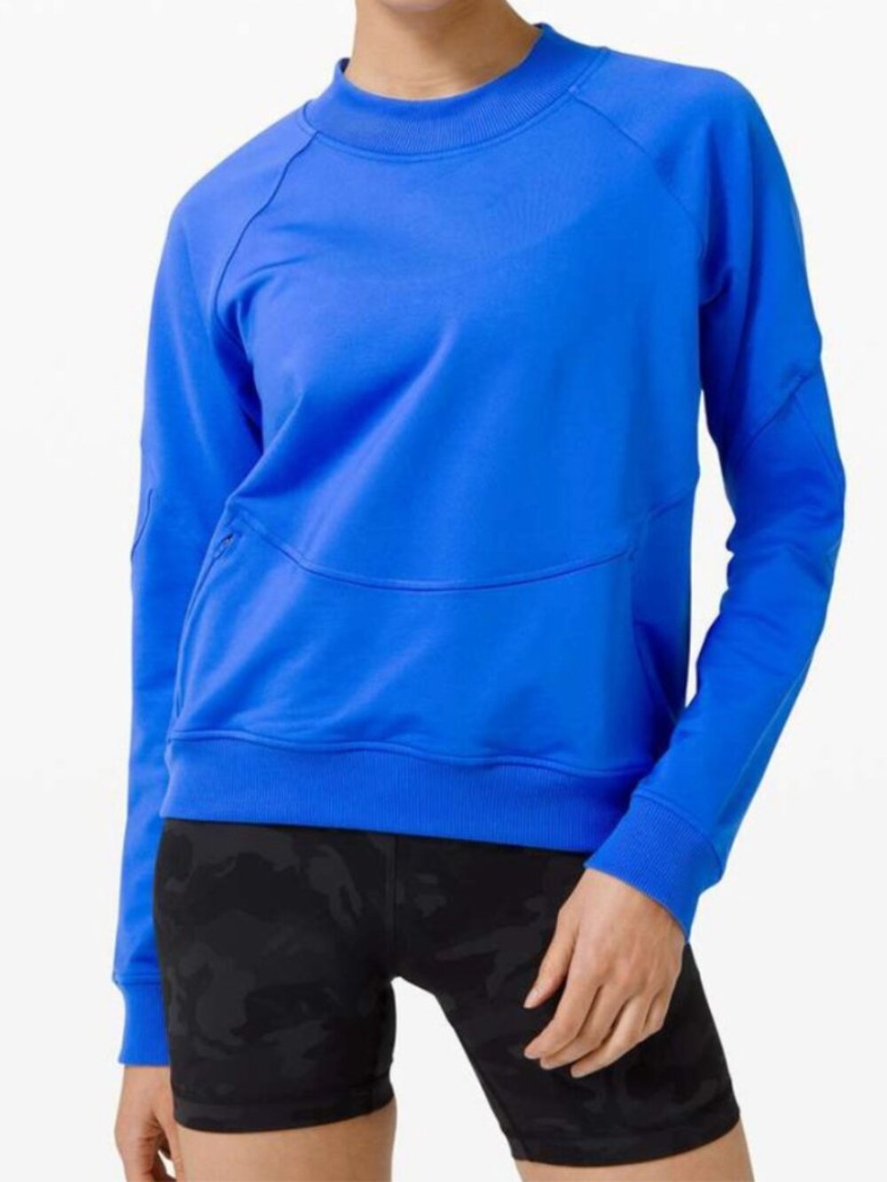 Lululemon City Sweat Crew Sweatshirt Wild Bluebell Size 4